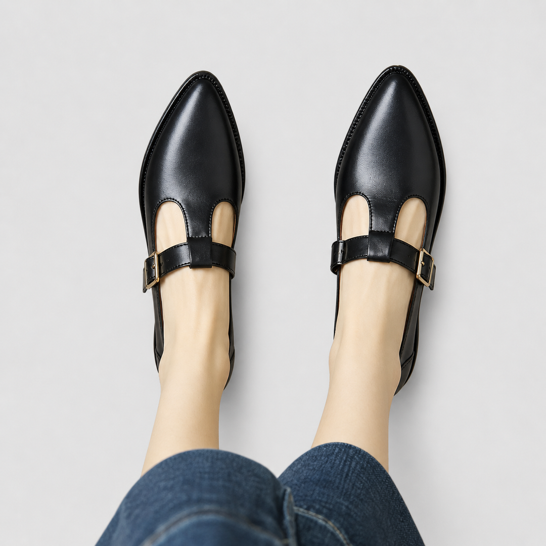 Mia - Zapatos con hebilla ortopédicos