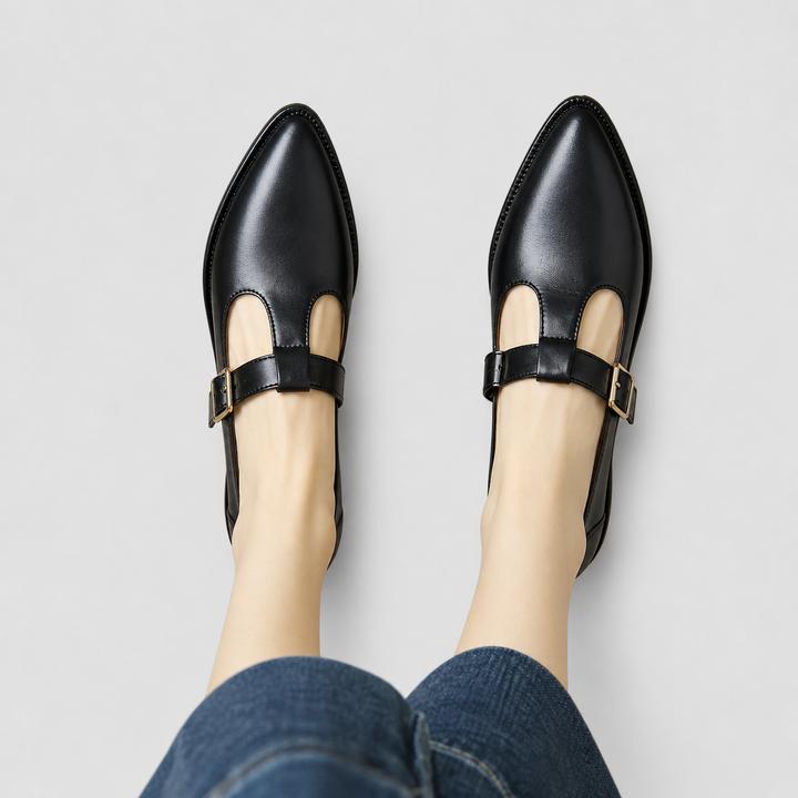 Mia - Zapatos con hebilla ortopédicos