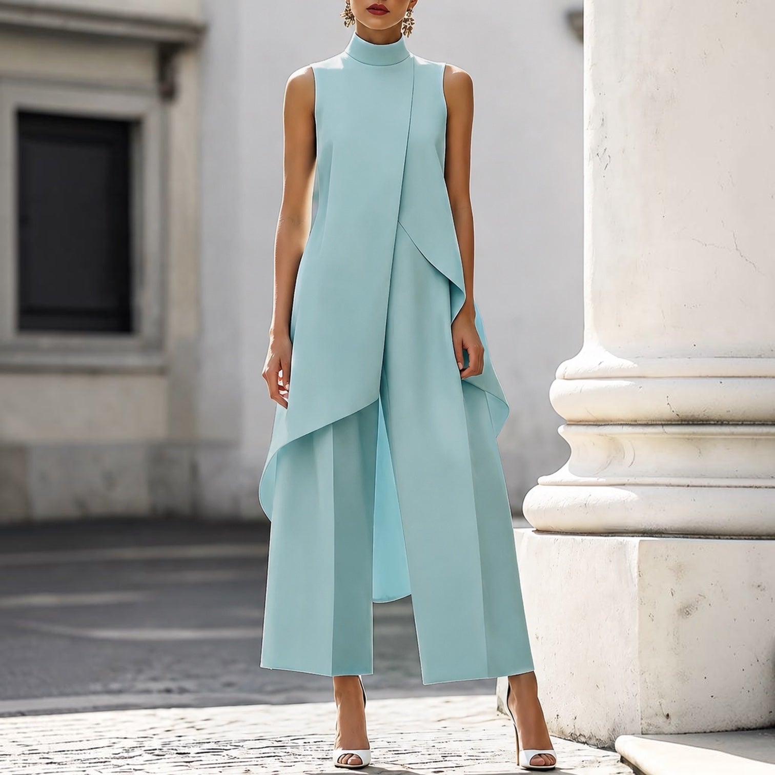 Joana - Vestido largo de seda