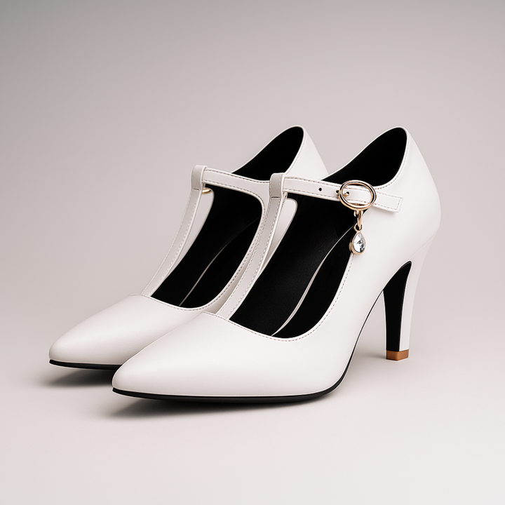 Lucia - Tacones elegante de cuero