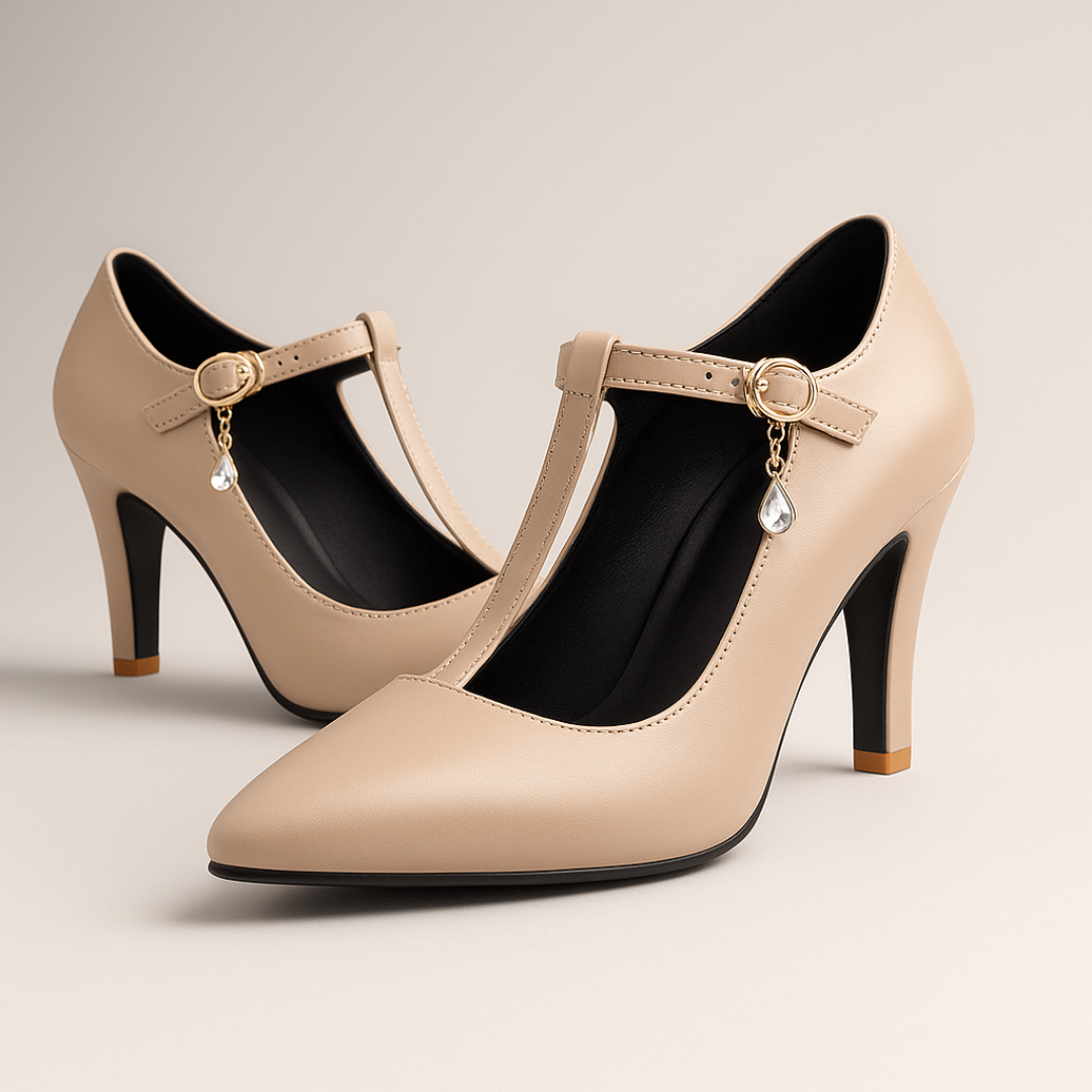 Lucia - Tacones elegante de cuero
