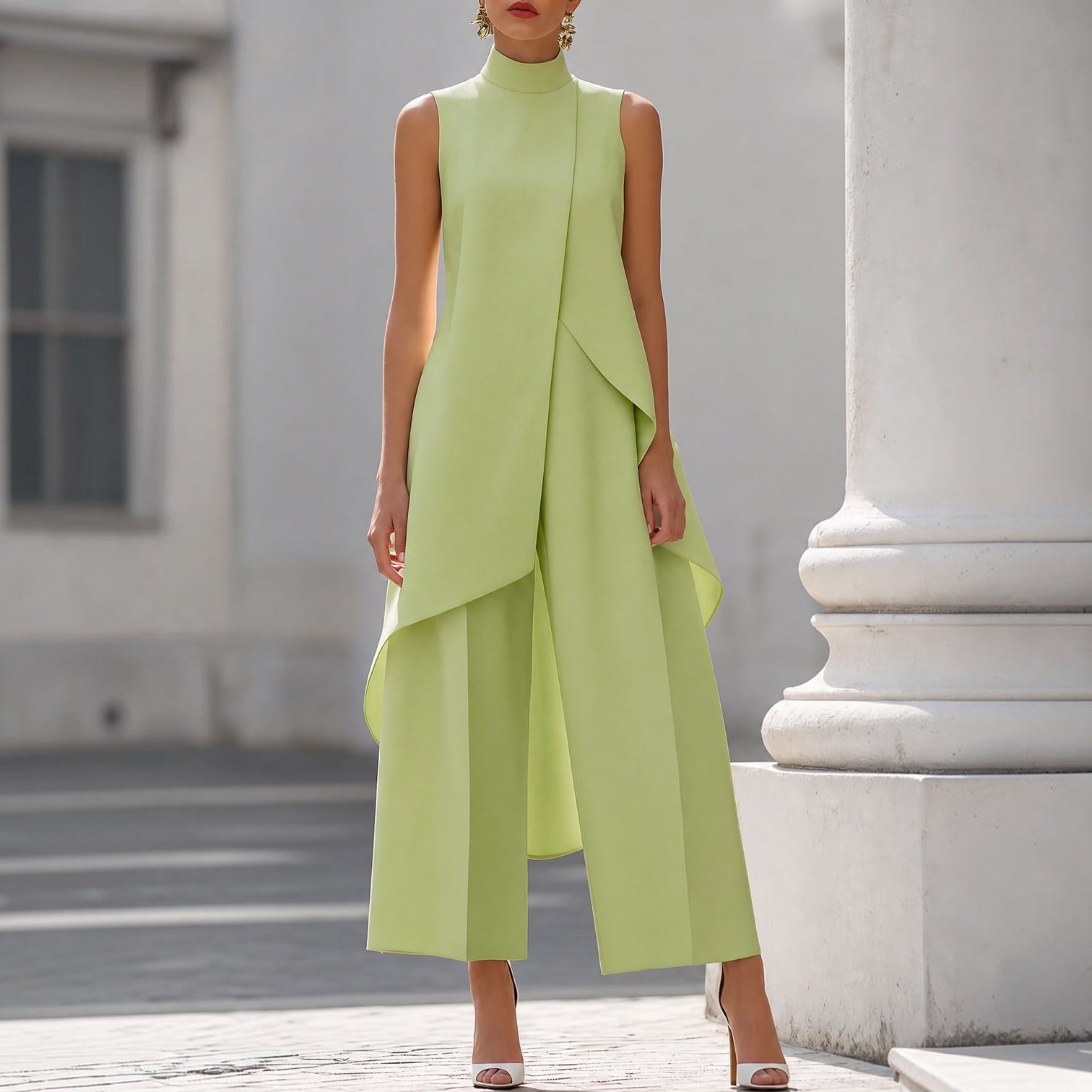 Joana - Vestido largo de seda