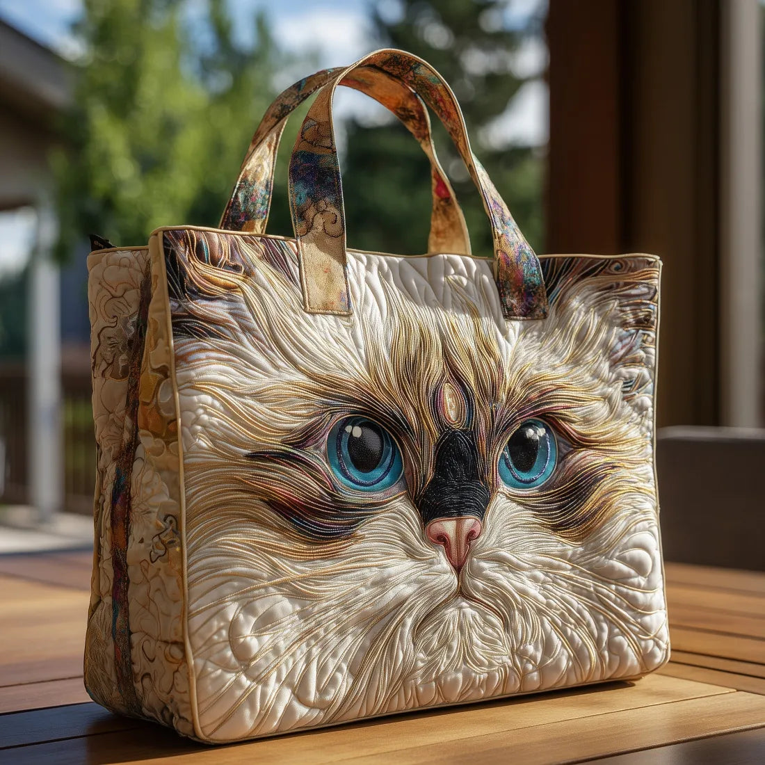 Bolso Gato Ojos Azules