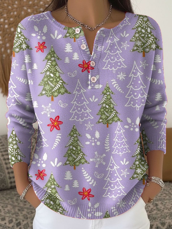 Sara - Jersey estampado de algodon