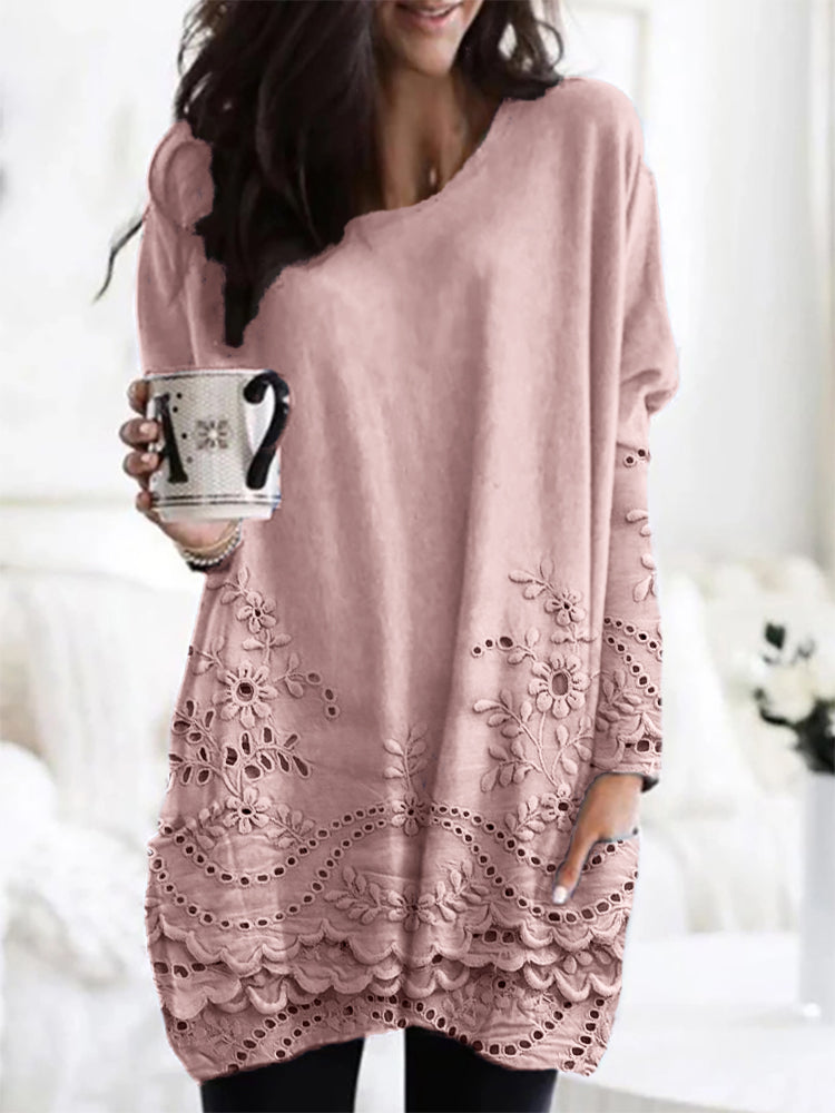 Natalia - Jersey suelto floral
