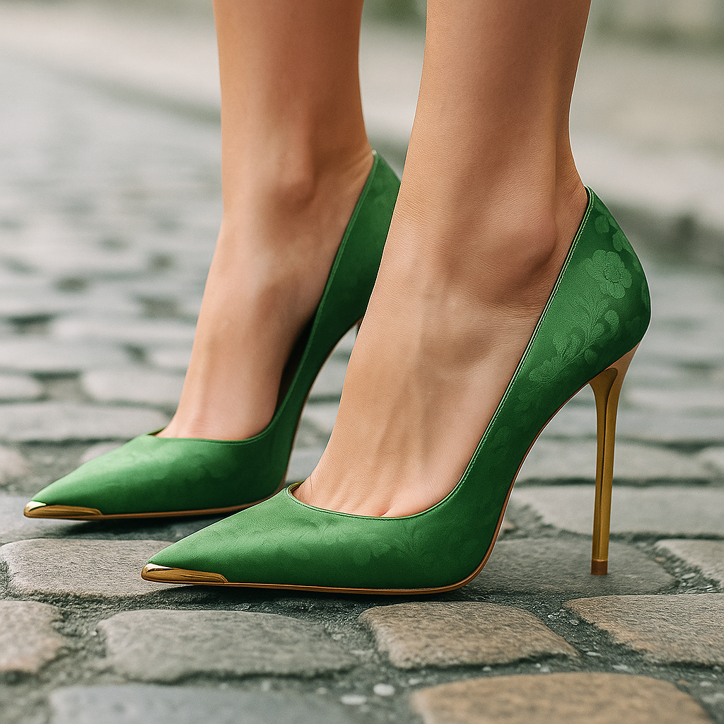 Ana - Tacones floral