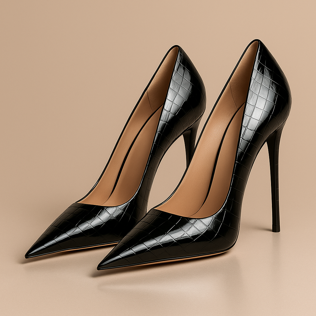 Manuela - Tacones de cocodrilo