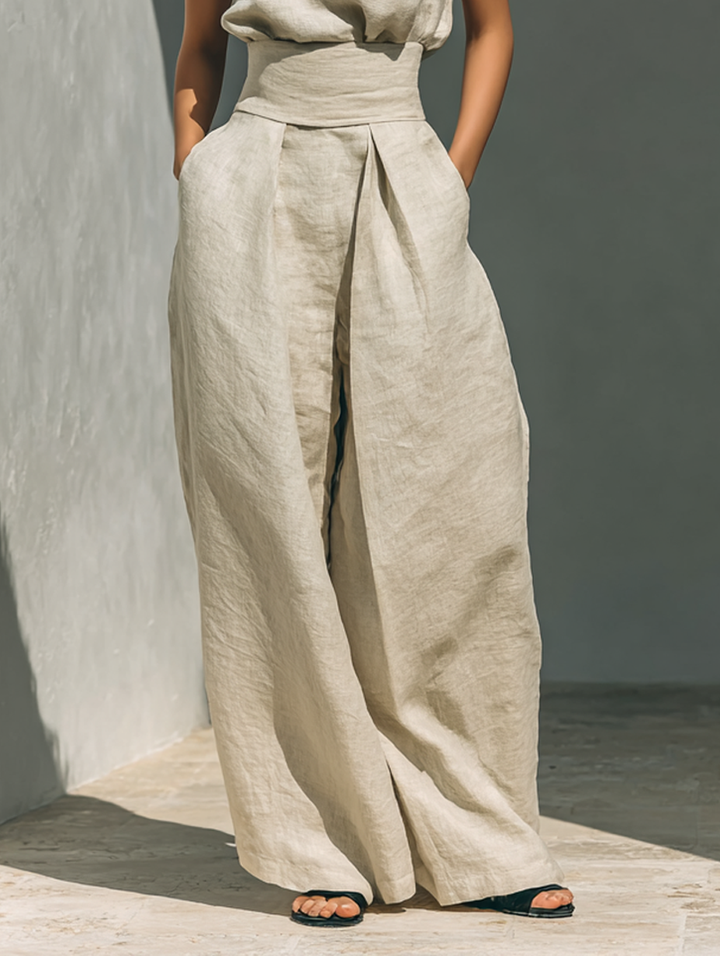 Rosa - Conjunto holgado sin mangas