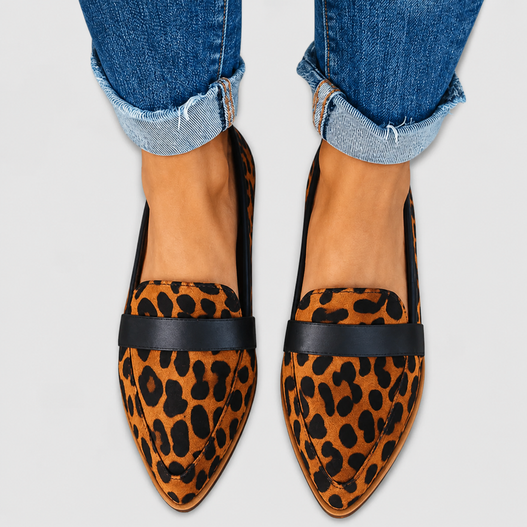 Helen - Mocasines de ante ortopédicos
