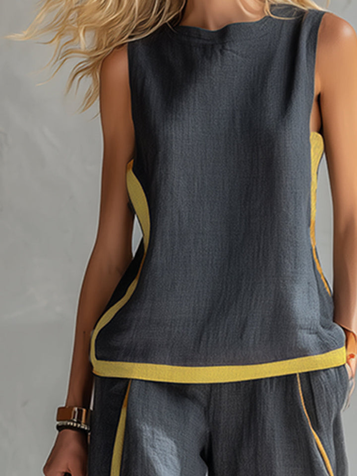 Eva - Conjunto elegante de algodon