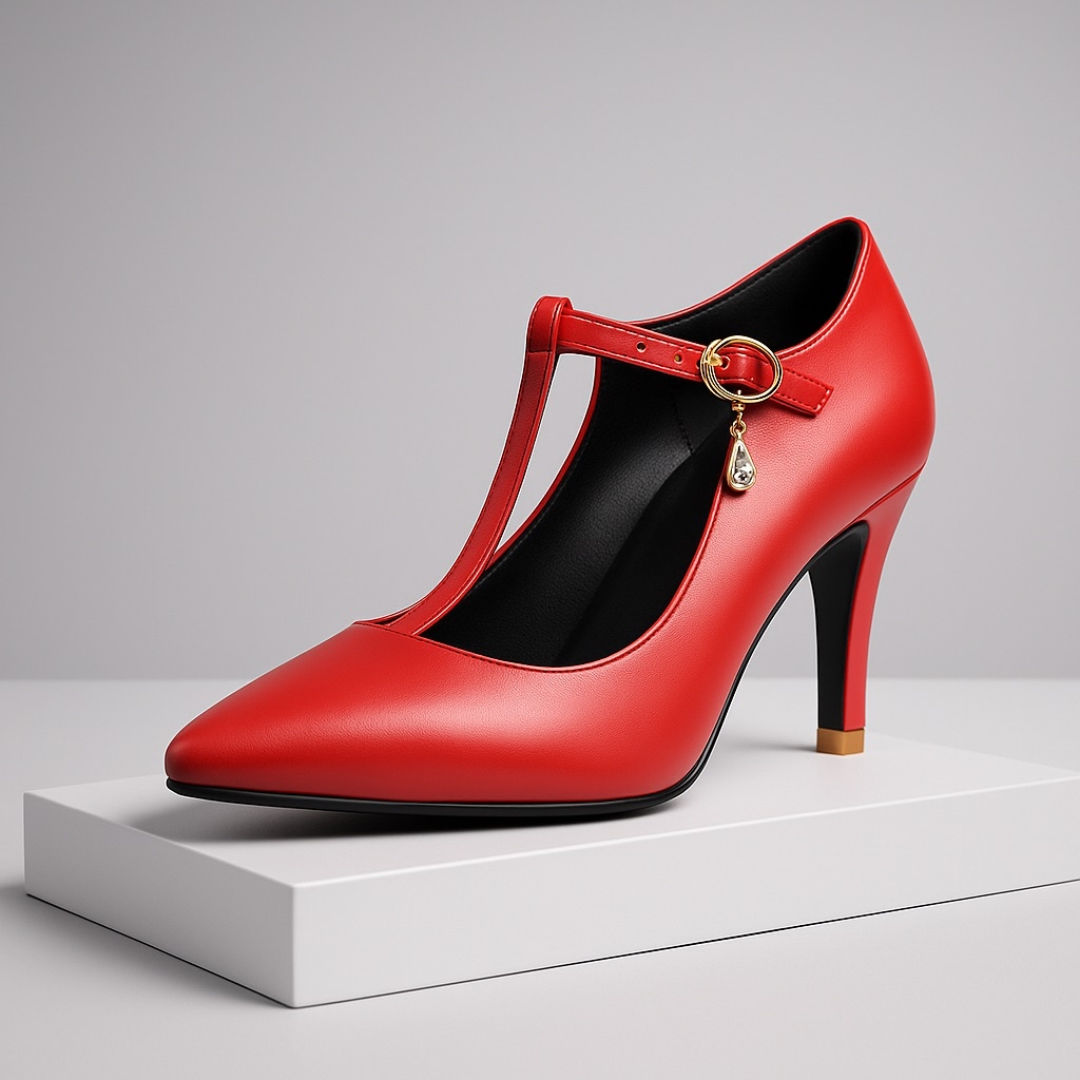 Lucia - Tacones elegante de cuero