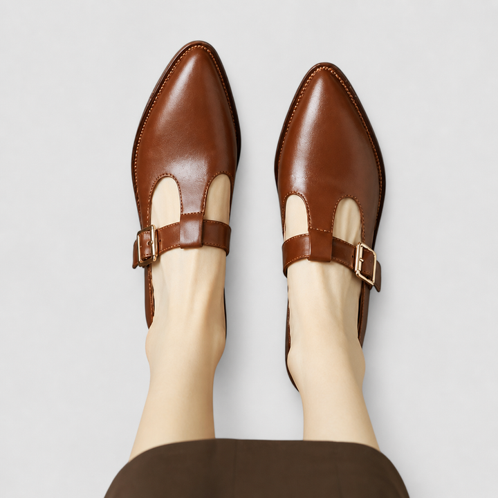 Mia - Zapatos con hebilla ortopédicos