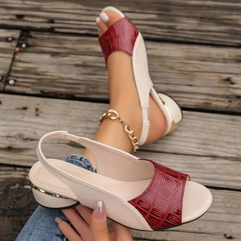 Ainara - Sandalias de cuero