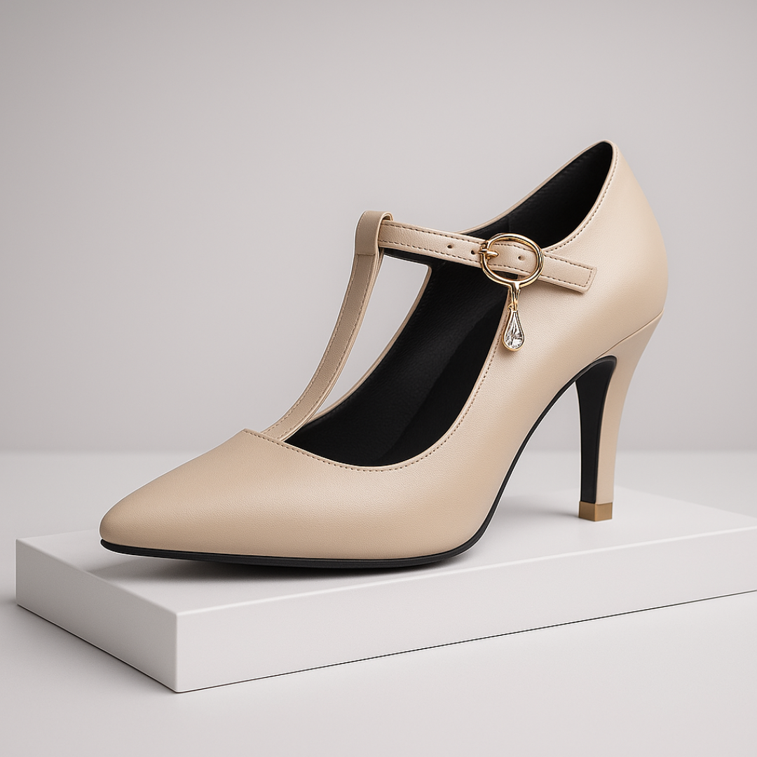 Lucia - Tacones elegante de cuero