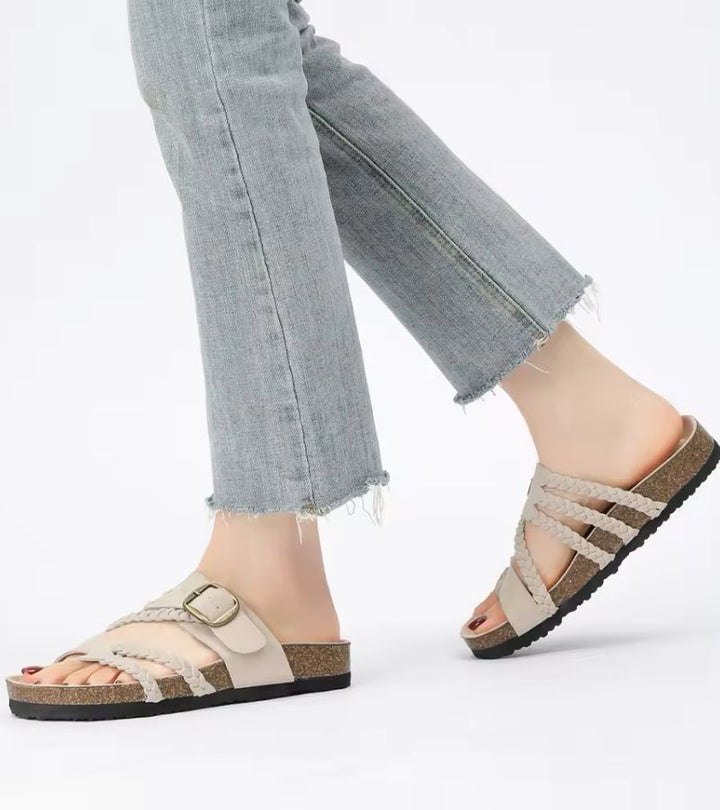 Elisa - Sandalias trenzadas