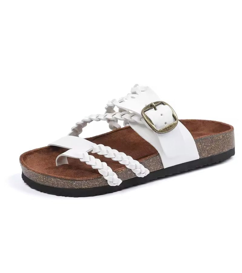 Elisa - Sandalias trenzadas