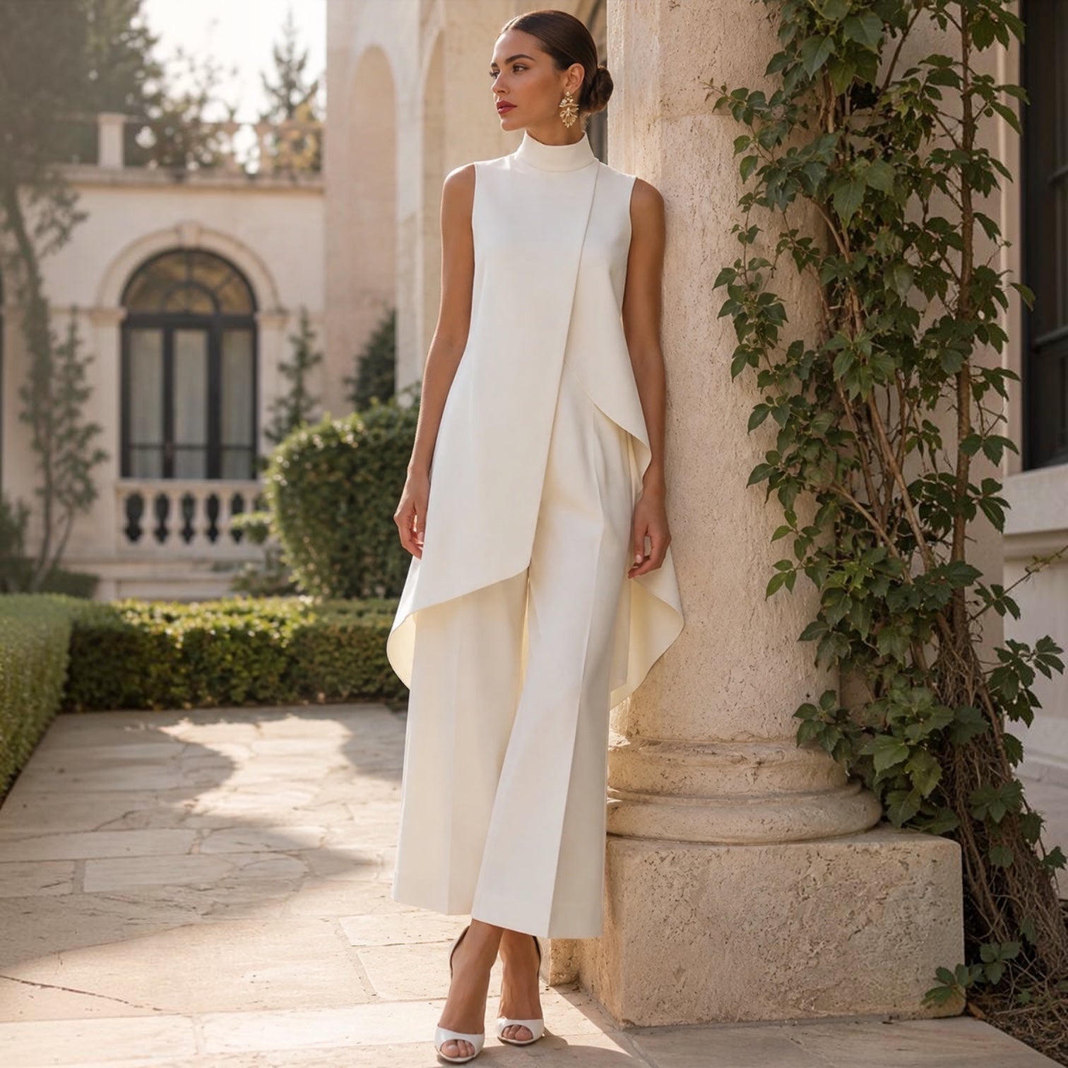 Joana - Vestido largo de seda