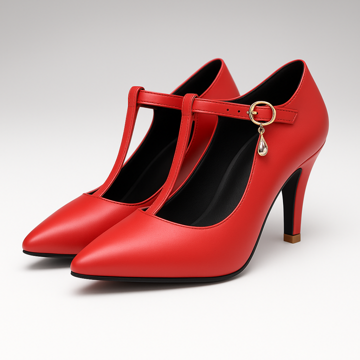 Lucia - Tacones elegante de cuero