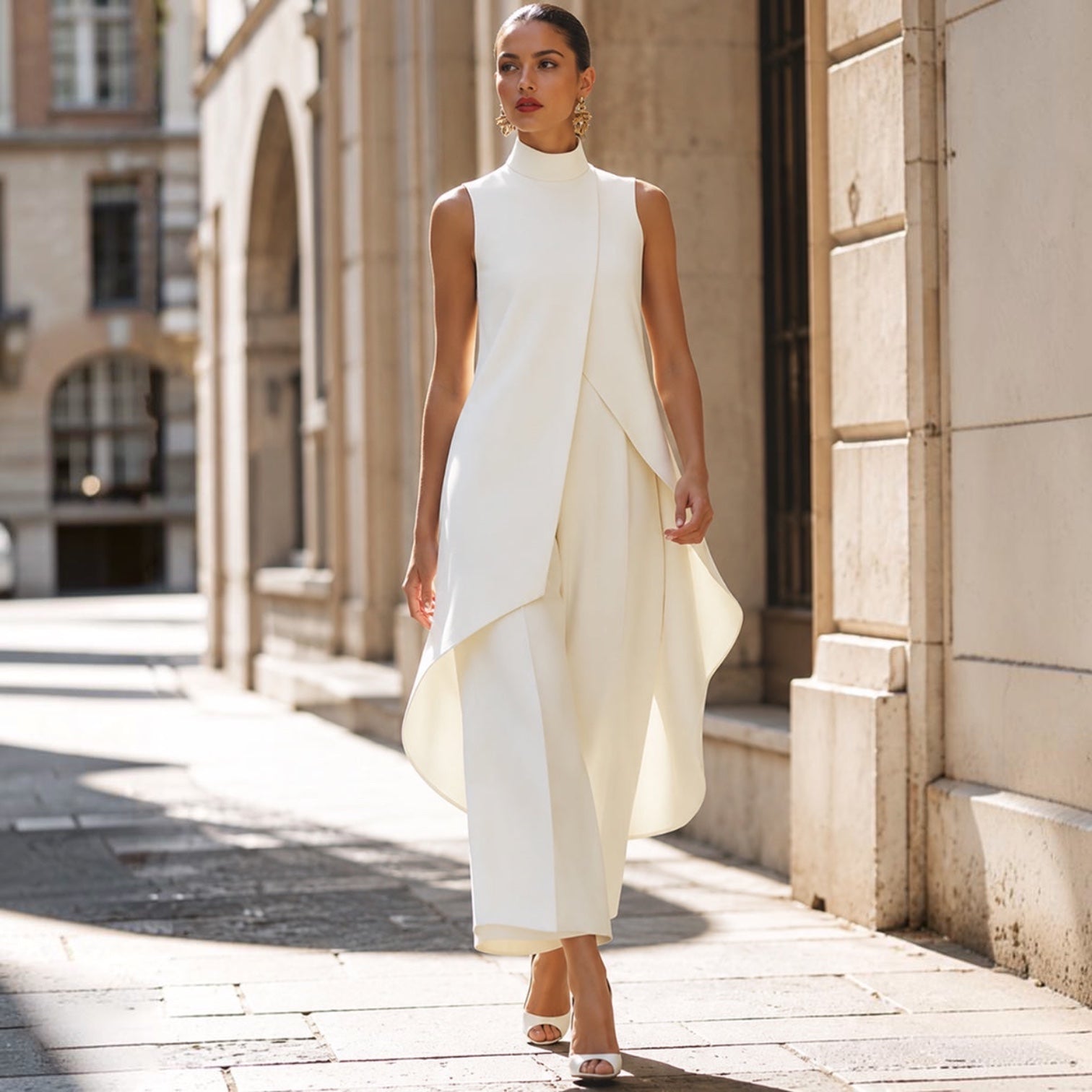 Joana - Vestido largo de seda