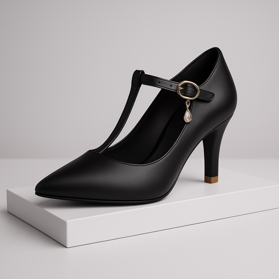Lucia - Tacones elegante de cuero