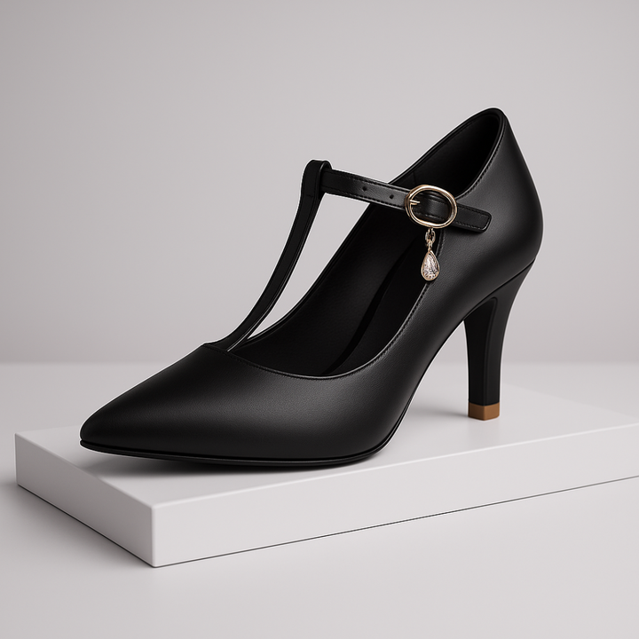 Lucia - Tacones elegante de cuero