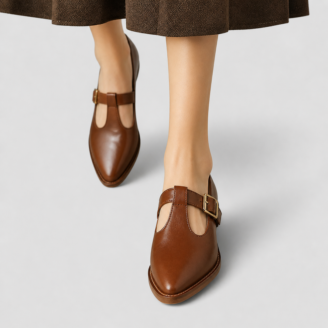 Mia - Zapatos con hebilla ortopédicos