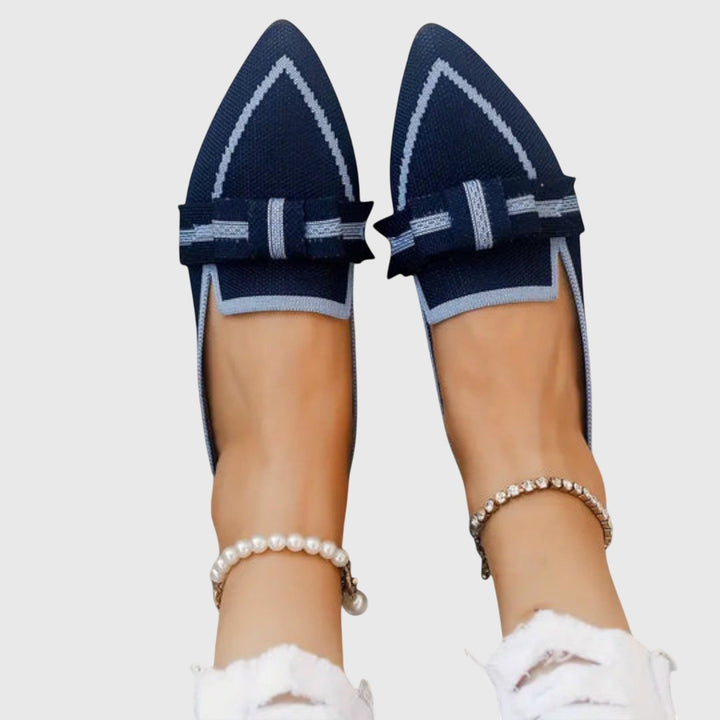 Blaire - Zapatos con lazo chic