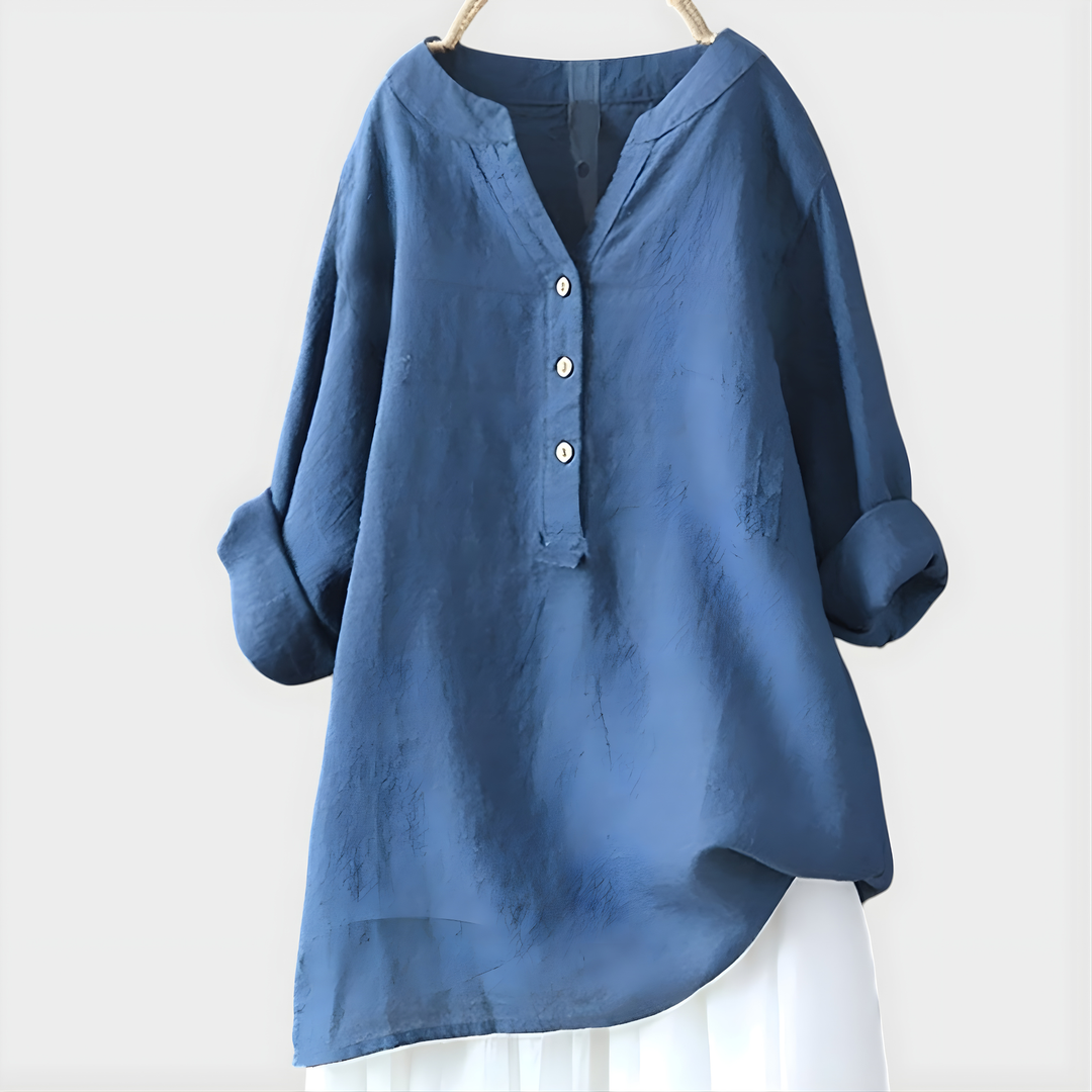 Adela - Blusa elegante escote