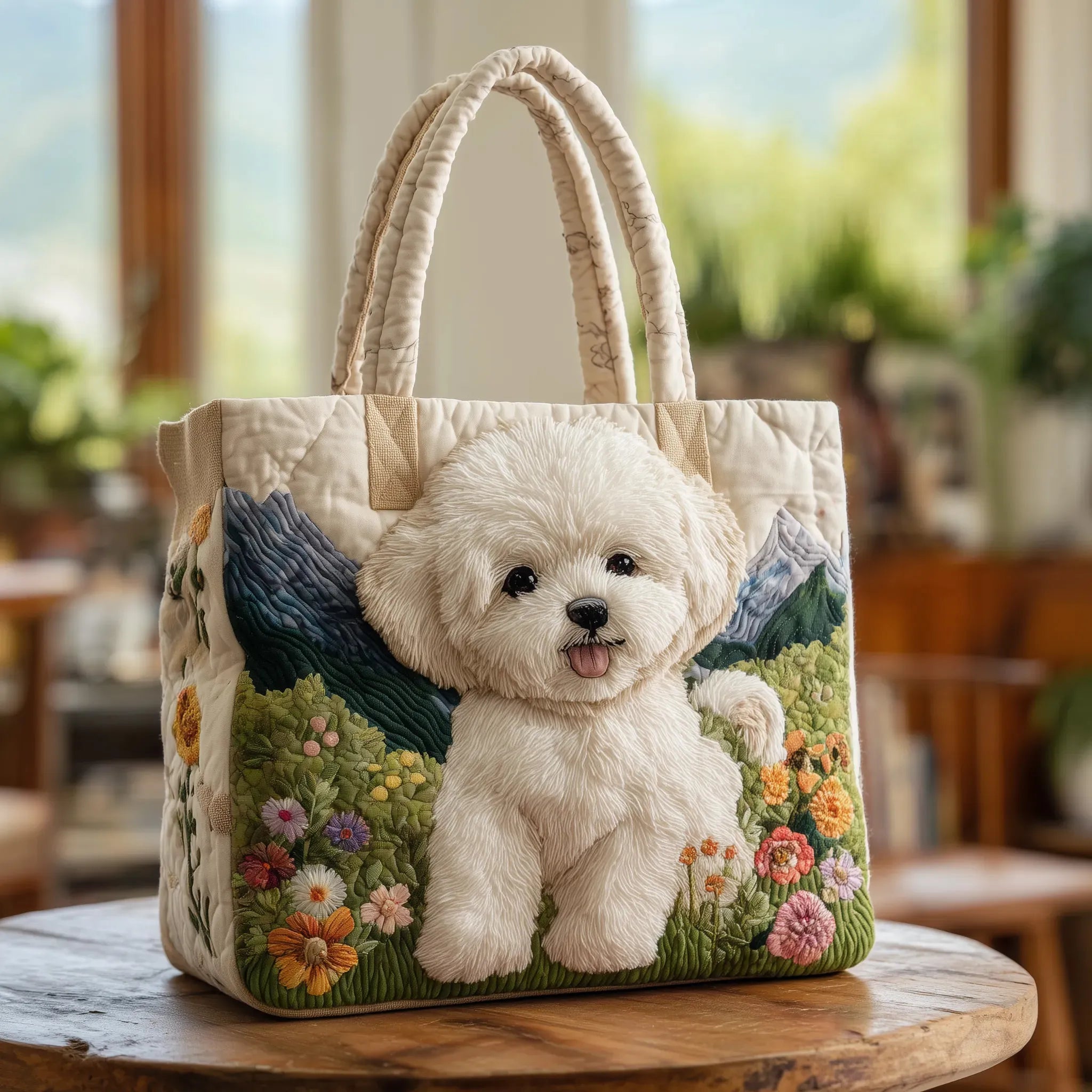 Bolso Bichón Floral