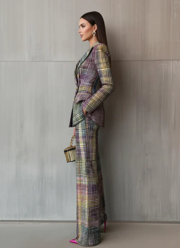 Begona - Pantalon elegante estampado