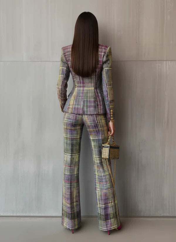 Begona - Pantalon elegante estampado