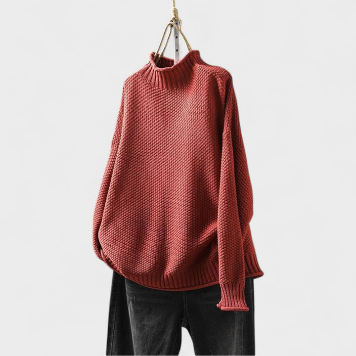 Marta - Jersey elegante cuello redondo