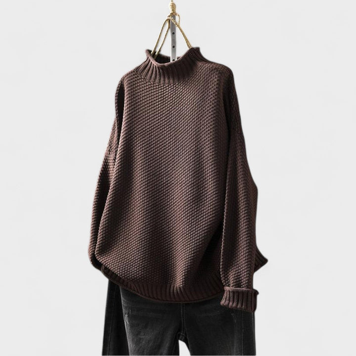 Marta - Jersey elegante cuello redondo