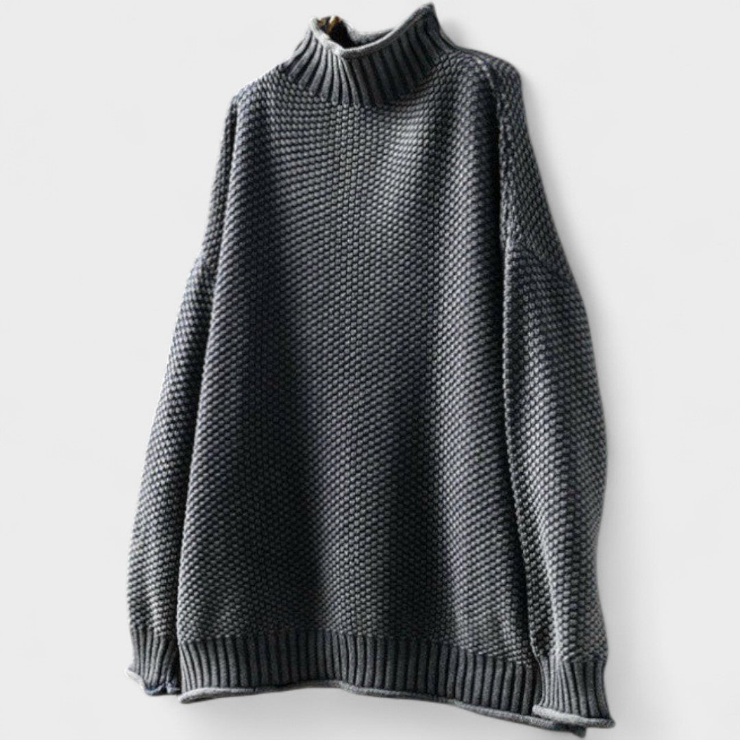 Marta - Jersey elegante cuello redondo