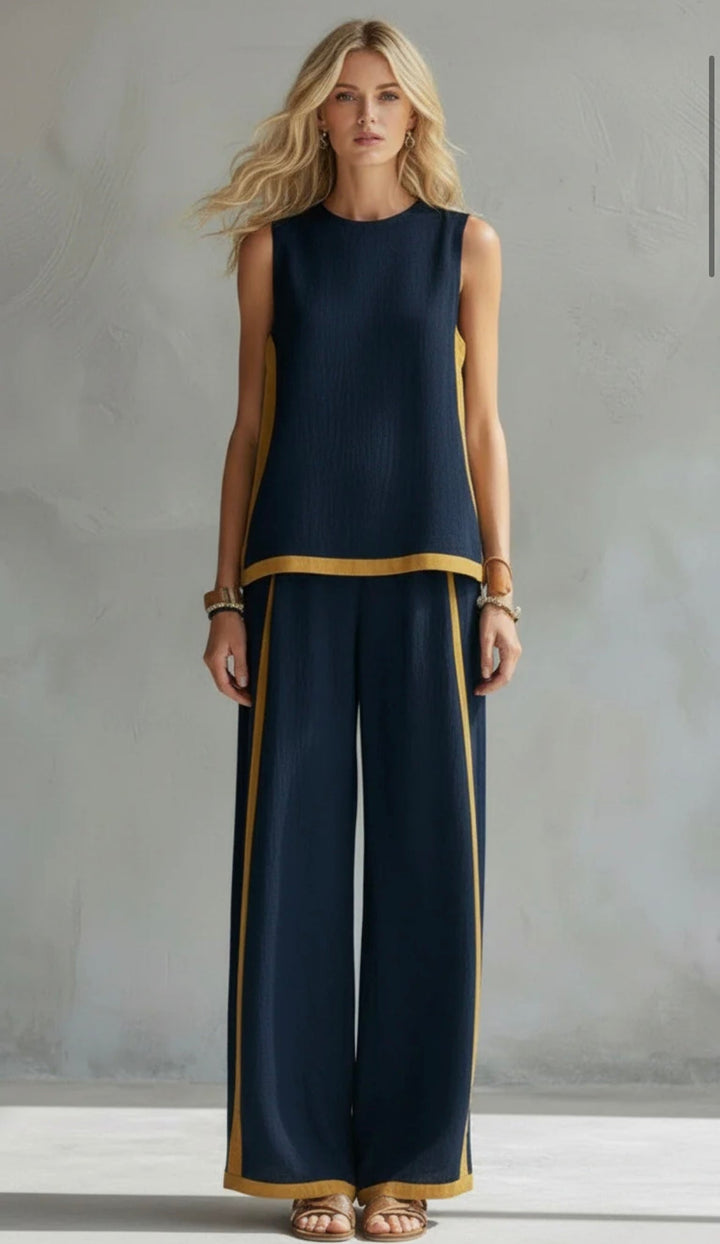 Eva - Conjunto elegante de algodon