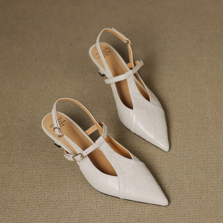 Dolores - Tacones elegante de cuero