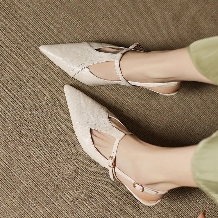 Dolores - Tacones elegante de cuero