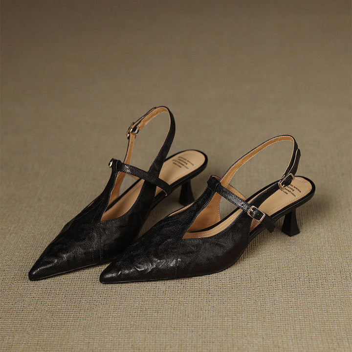 Dolores - Tacones elegante de cuero
