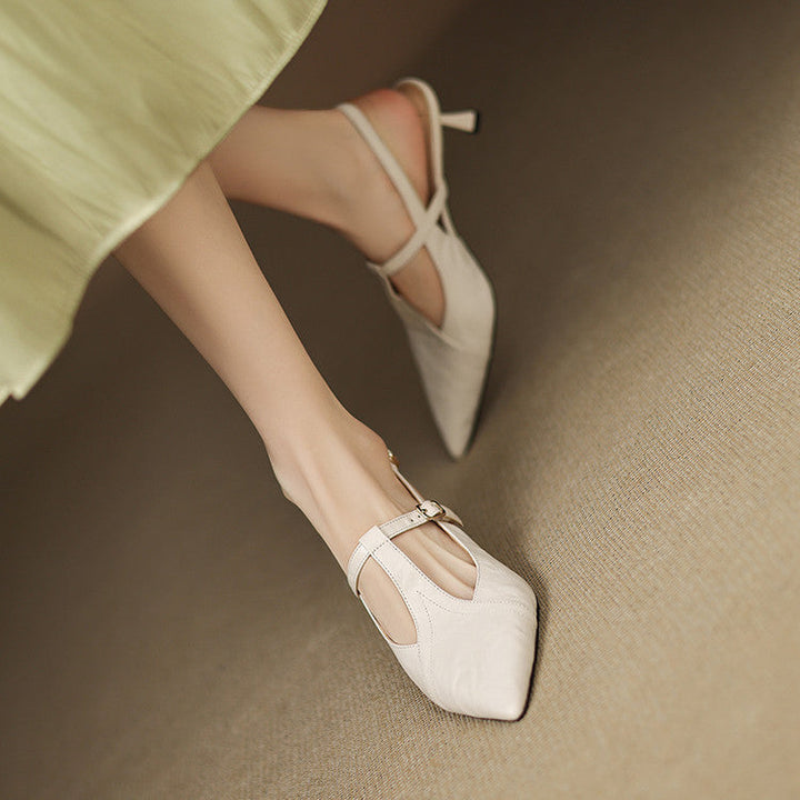 Dolores - Tacones elegante de cuero