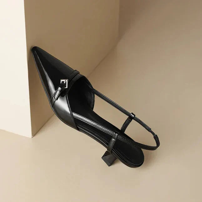 Marta - Tacones elegante de cuero