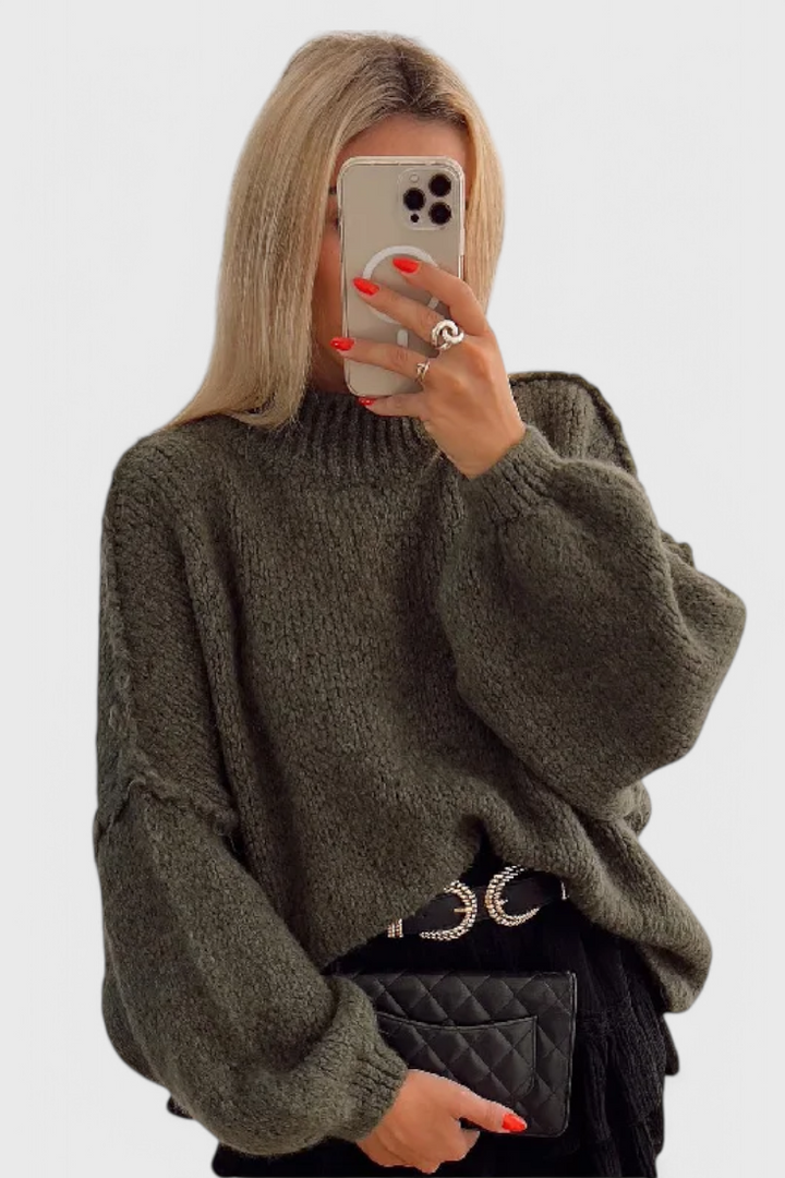 Antonia - Jersey oversized escote