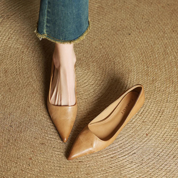 Maria - Tacones elegante de cuero
