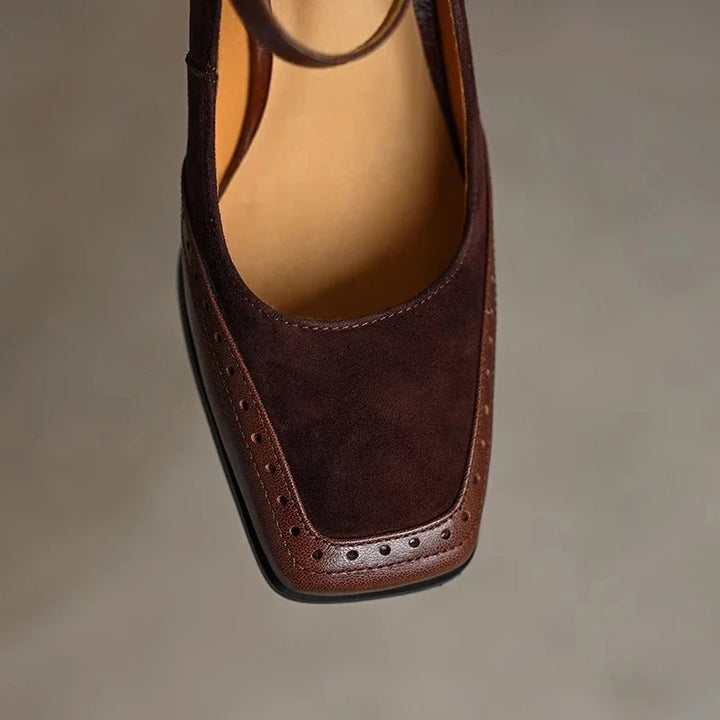 Esther - Tacones elegante de cuero