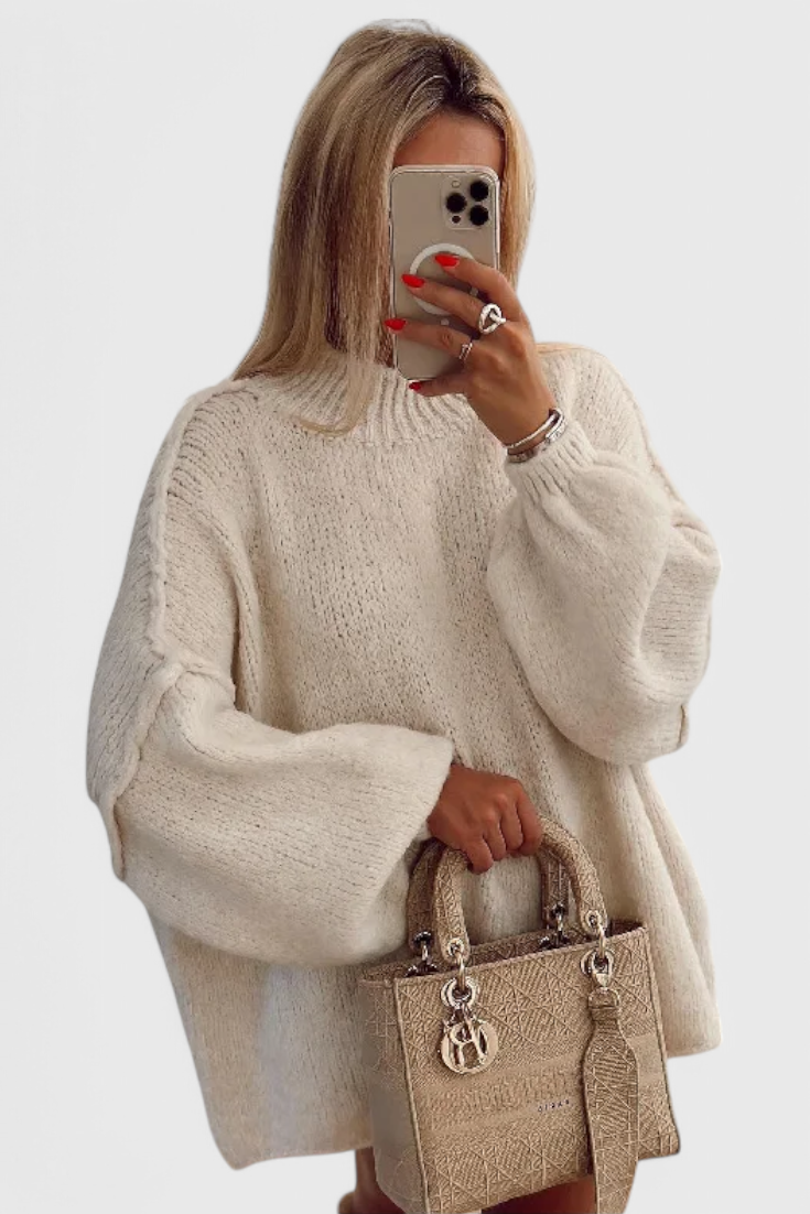 Antonia - Jersey oversized escote