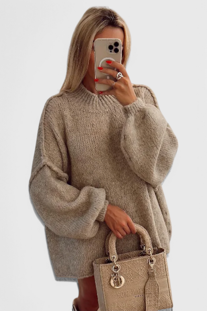 Antonia - Jersey oversized escote