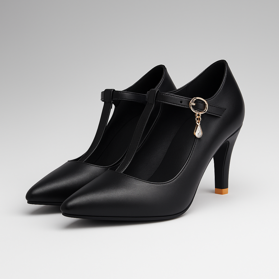 Lucia - Tacones elegante de cuero