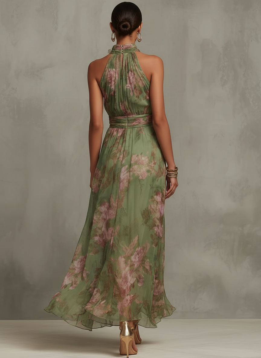 Marta - Vestido largo floral