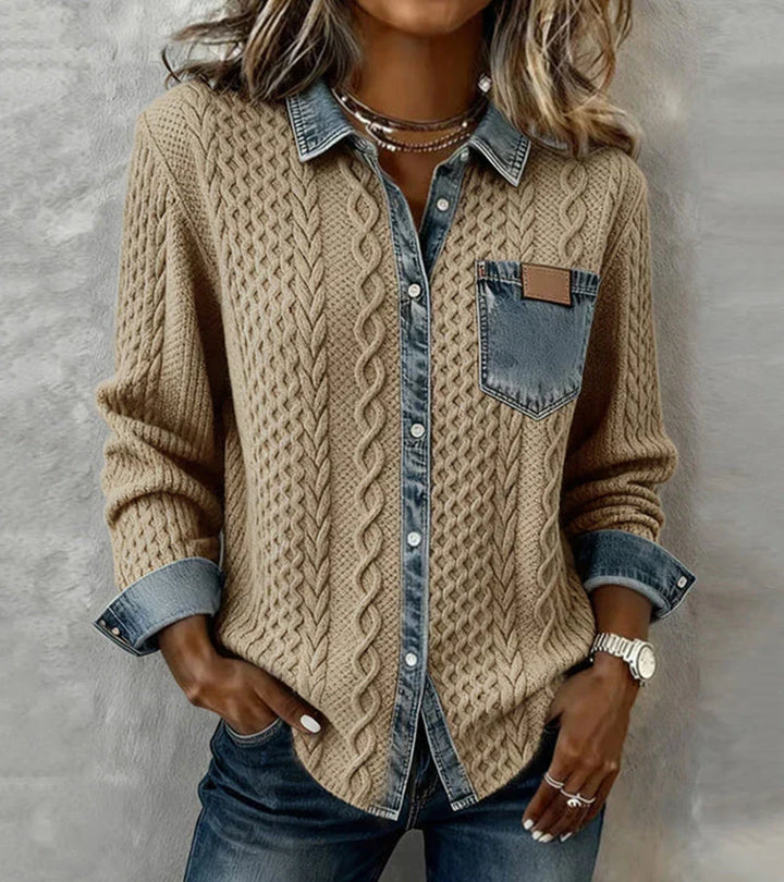 Laura - Blusa trenzado de punto