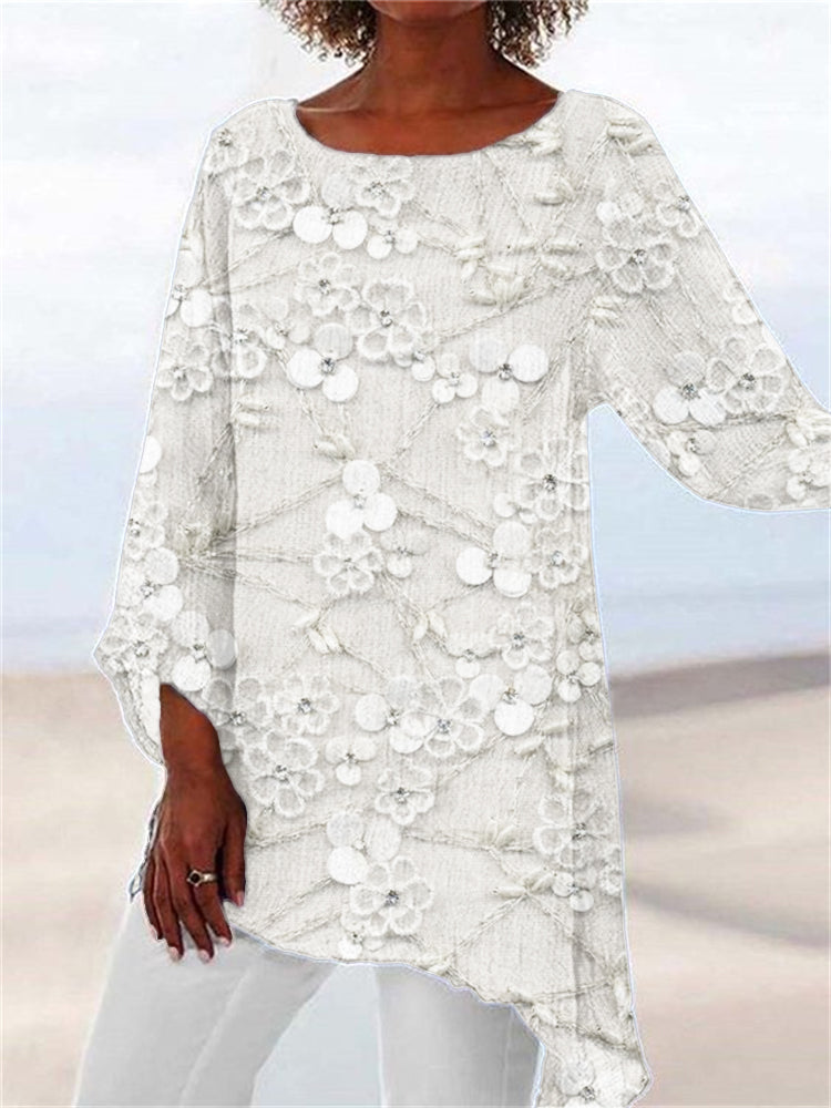 Adela - Blusa suelto floral