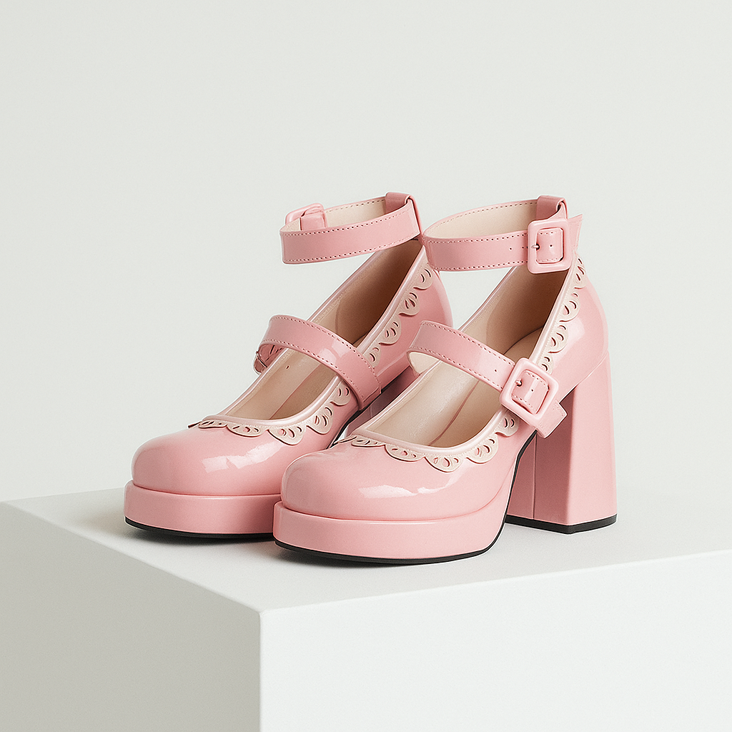 Sonia - Tacones de cuero